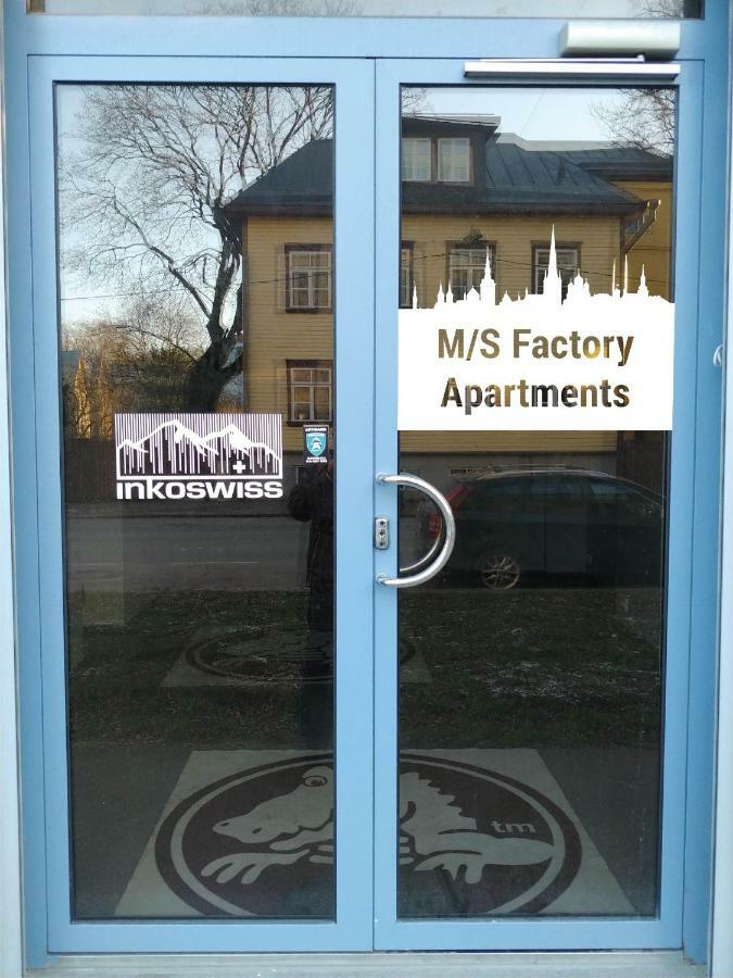 M/S Factory Apartments Tallinn Eksteriør bilde